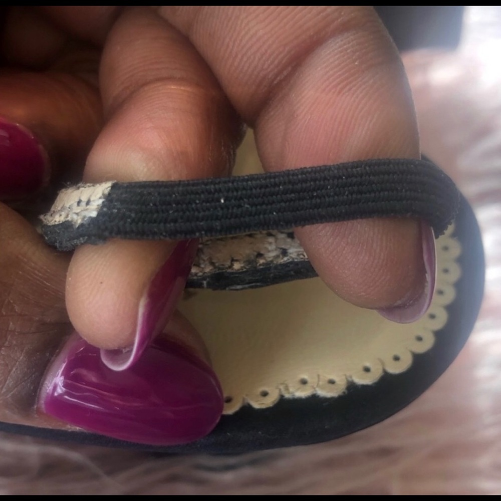 Authentic Chanel Crystal Slingback - image 5